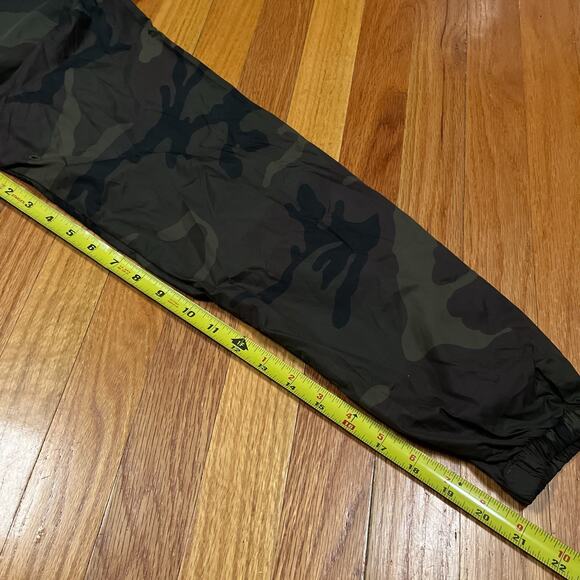 Wu-Wear Windbreaker Jacket Medium Camo Orange Logo Hooded Wu-Tang Rare GZA RZA - Picture 5 of 8